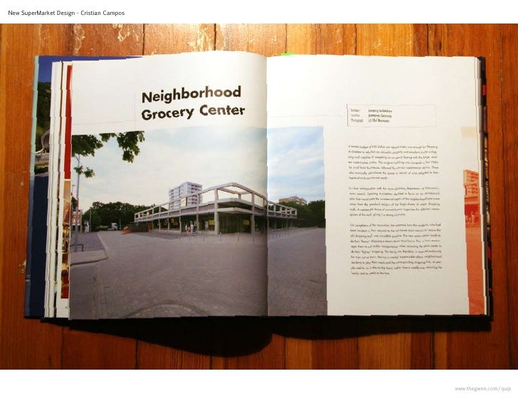 New Supermarket Design Cristian Campos Pdf New Supermarket Design Cristian Campos Pdf