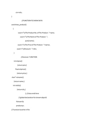 C++ COMPUTER SCIENCE PROJECT | DOCX