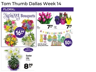 Tom Thumb Dallas Week 14
 