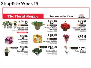ShopRite Week 16
 