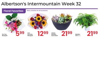 Albertson's Intermountain Week 32
 