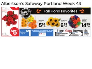 Albertson's Safeway Portland Week 43
 