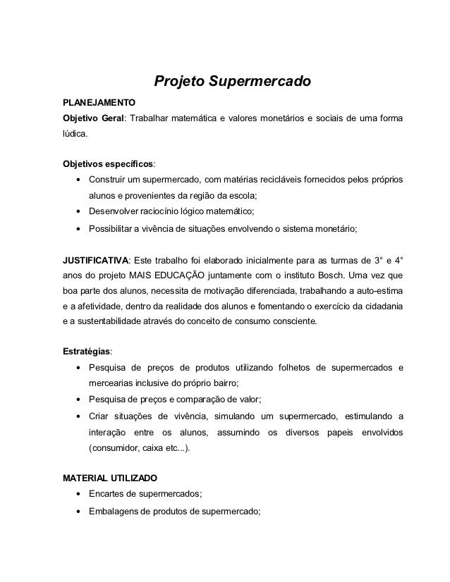Objetivo do mais educação Objetivo do mais educação