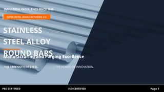SUPER METAL MANUFACTURING CO. Presentation | PPTX