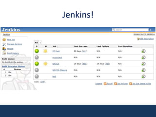 Supermondays: Jenkins CI lightning talk Slide 3