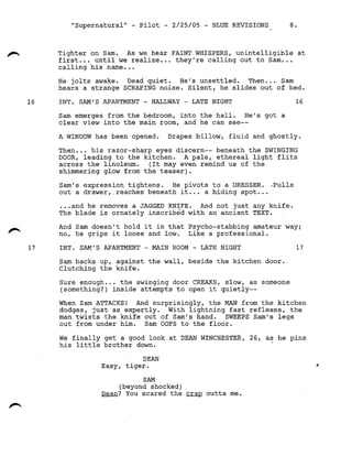 Supernatural 1.01 Pilot (20.03.05)