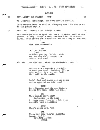 Supernatural 1.01 Pilot (20.03.05)