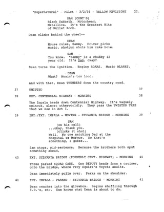 Supernatural 1.01 Pilot (20.03.05)