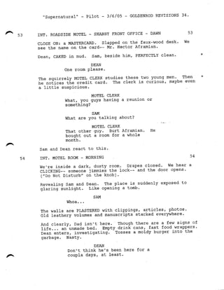 Supernatural 1.01 Pilot (20.03.05)