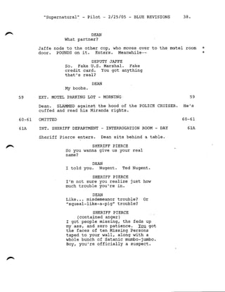 Supernatural 1.01 Pilot (20.03.05)