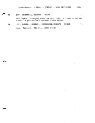 Supernatural 1.01 Pilot (20.03.05)