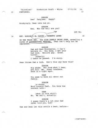 Supernatural 2.03 Bloodlust