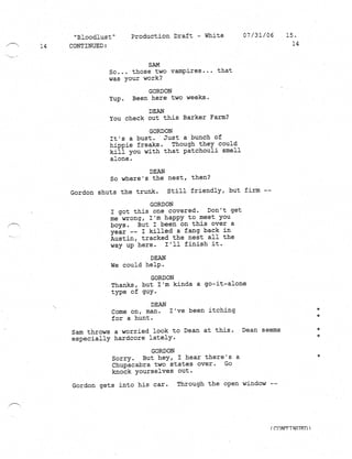 Supernatural 2.03 Bloodlust