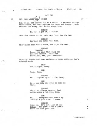 Supernatural 2.03 Bloodlust