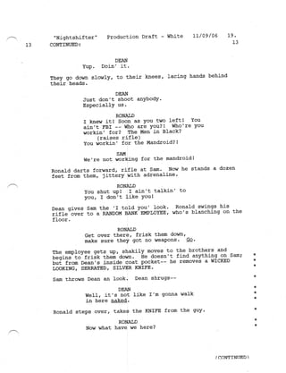 Supernatural 2.12 Nightshifter