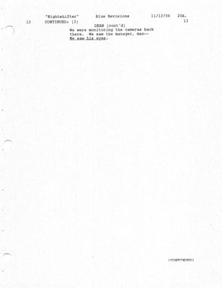 Supernatural 2.12 Nightshifter