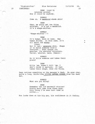 Supernatural 2.12 Nightshifter