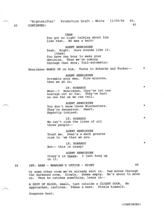 Supernatural 2.12 Nightshifter