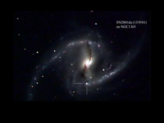 SN2001du (15/9/01)
en NGC1365
 