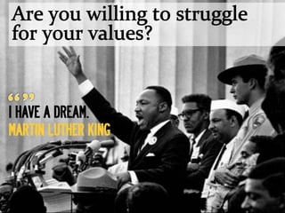 I HAVE A DREAM.
MARTIN LUTHER KING
 