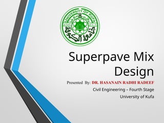 Comprehensive Guide to Superpave Mix Design for Durable Asphalt ...