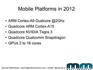 Mobile Platforms in 2012 ,[object Object],[object Object],[object Object],[object Object],[object Object]