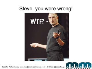 Steve, you were wrong! 