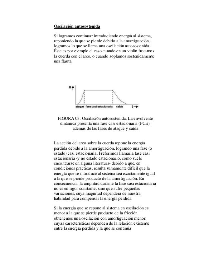 oscilacion autosostenida superposici 243 n de ondas y varios temas mas de acustica oscilacion autosostenida superposici 243 n de ondas y varios temas mas de acustica