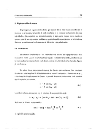 Superposiscion de ondas 