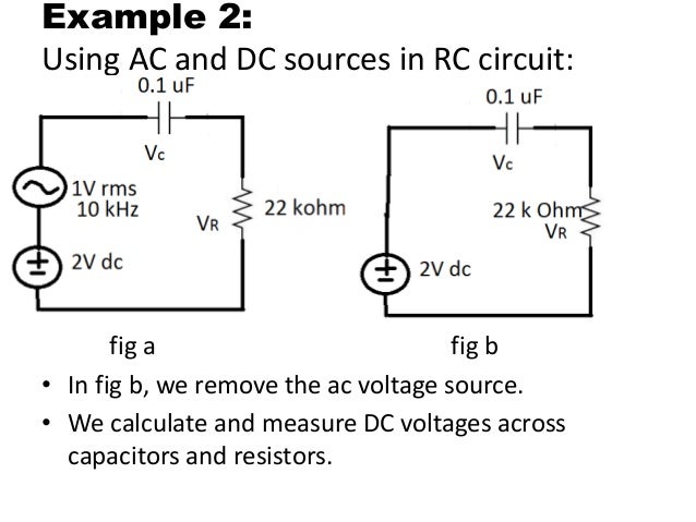 Superposition Of Ac And Dc Sources