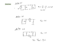 superposition theorem on Electrical ENgineering | PPTX