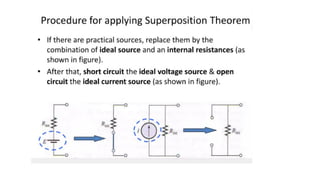superposition theorem on Electrical ENgineering | PPTX