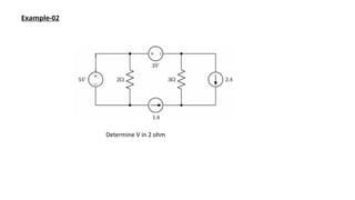 superposition theorem on Electrical ENgineering | PPTX