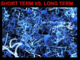 SHORT TERM VS. LONG TERM
 