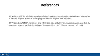 Superresolution Correlative Light and Electron Microscopy - DELMIC | PDF