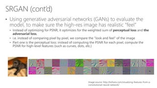 Scaling up Deep Learning Based Super Resolution Algorithms | PDF