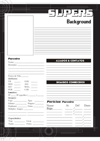 Pdf Roster Super Supers | PDF