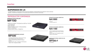 Lg Super Sign Control.pdf SuperSign de LG | PDF