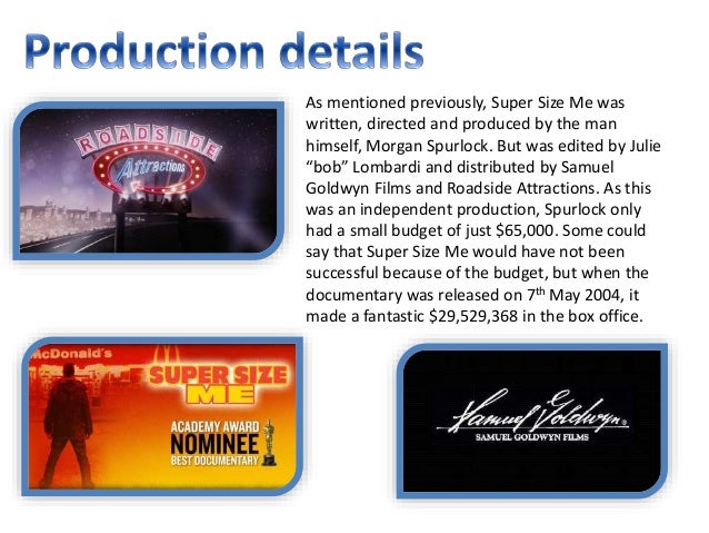 Bias In Super Size Me Essay - Words super size me essay