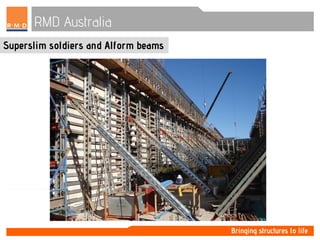 RMD Australia
Superslim soldiers and Alform beams
 