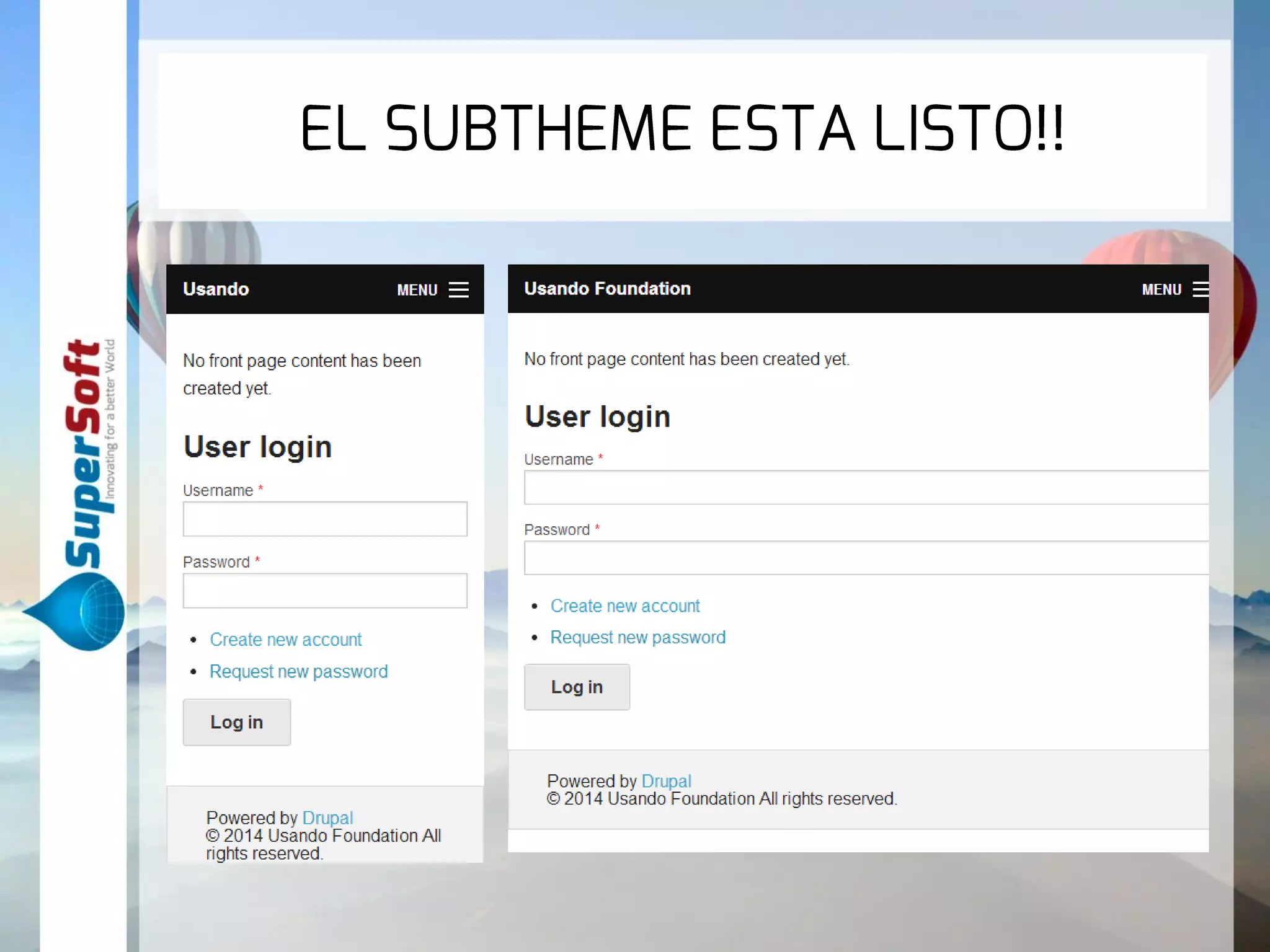 EL SUBTHEME ESTA LISTO!! 
 