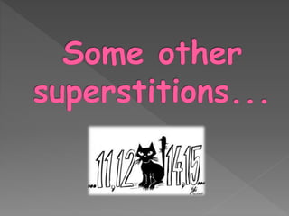 Superstitions around the world