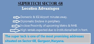 Supertech sector 68..