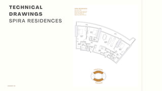 DESIGN VIII
T E C H N I C A L
D R A W I N G S
S P I R A R E S I D E N C E S
 