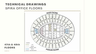 DESIGN VIII
T E C H N I C A L D R A W I N G S
S P I R A O F F I C E F L O O R S
47t h & 48t h
F L O O R S
 