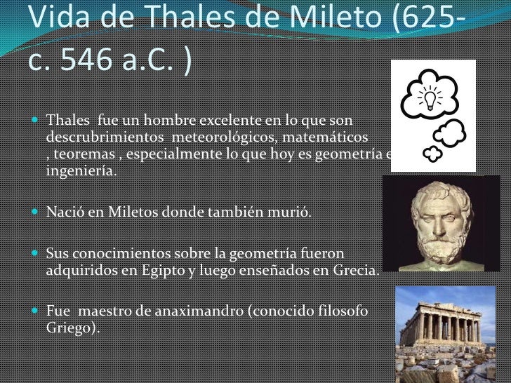 Thales de Mileto