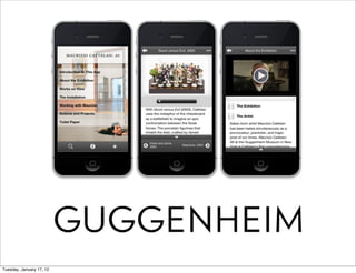 Tuesday, January 17, 12
 