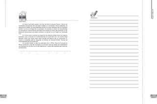 102 103
Os riscos a que estão sujeitos uma obra civil são de natureza diversa, e devem ser
visualizados previamente para que sejam evitados ou minimizados. Riscos ambientais, de
segurança do trabalho, de responsabilidade técnica, de custos realizados além do orçamento
previsto, de prazo de entrega além do planejado, de qualidade ou mesmo de impossibilidade
de execução por motivos diversos são alguns dos eventos por vezes não previsíveis ou não
facilmente solucionáveis que podem acontecer no decorrer de um Projeto de Construção
Civil.
Em muitos casos é possível se resguardar dos prejuízos destes riscos com seguros
especíicos para a execução de empreendimentos de construção civil e de projetos desta
natureza, sendo que muitas vezes quem contrata tais seguros são os construtores ou
mesmo os projetistas para se resguardar de sinistros de natureza diversa, inclusive de
responsabilidade técnica proissional.
Um exemplo familiar no setor da construção civil é o PPRA, Plano de Prevenção de
Riscos Ambientais, onde são levantados os possíveis riscos de saúde dos trabalhadores
da construção de uma obra civil ou de infraestrutura, e ações são propostas para evitar seu
acontecimento.
UNIDADE IX
UNIDADE IX
Supervisão
de
projetos
 