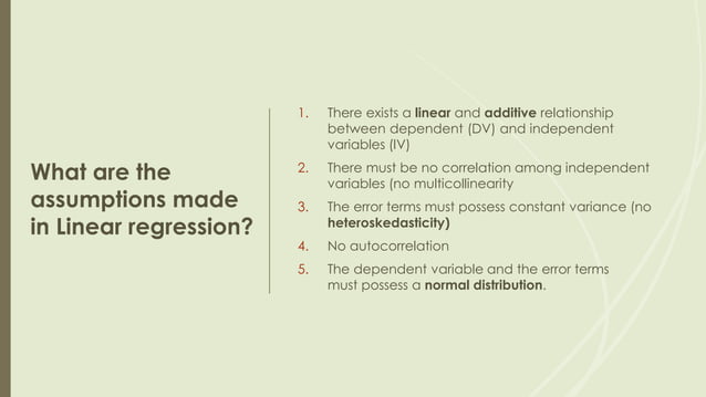 Supervised learning - Linear and Logistic Regression( AI, ML) | PPTX
