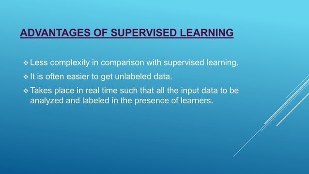 Supervised learning and Unsupervised learning | PPTX | Computing ...